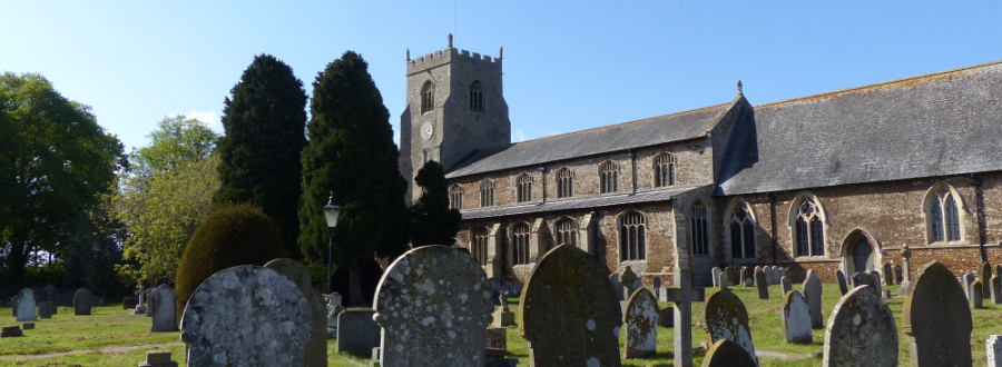 header image of churchyard